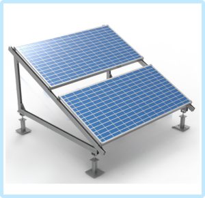 Roof Runner A-Frame solar support system