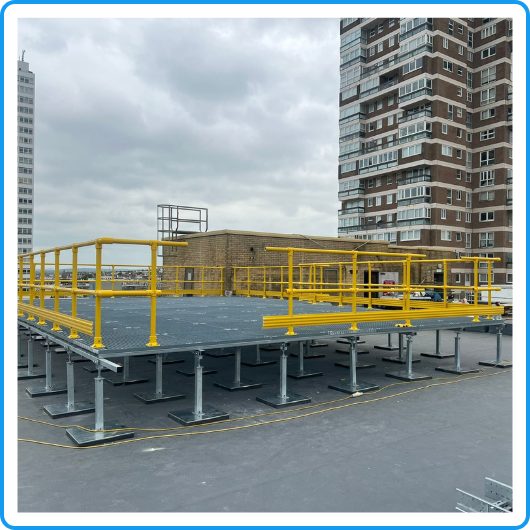 Roof Runner Plantdeck rooftop framework
