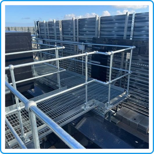 Roof Runner access walkway on a rooftop